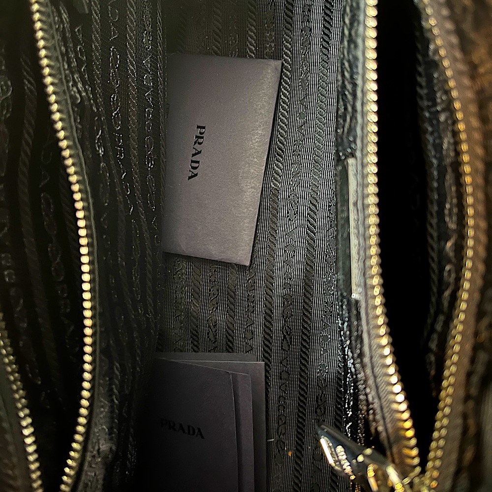 Prada Black Leather Satchel - Picture 12 of 16